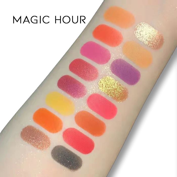 Rainbow 16 Shades Eyeshadow Palette Make-up Every Day And Night 