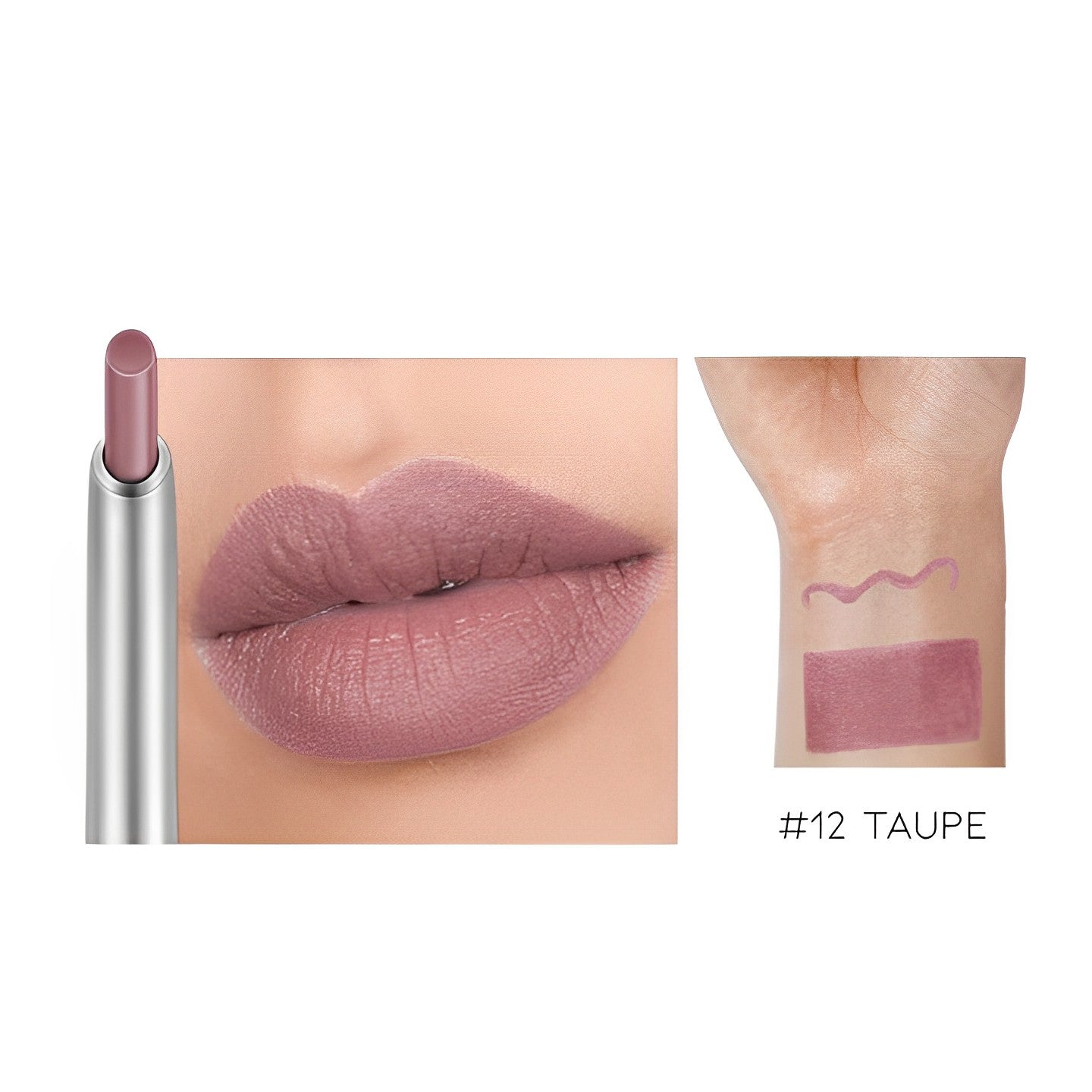 Multi-Use Waterproof Lipliner Lipliner Every Day And Night #12 Taupe 1 pc 