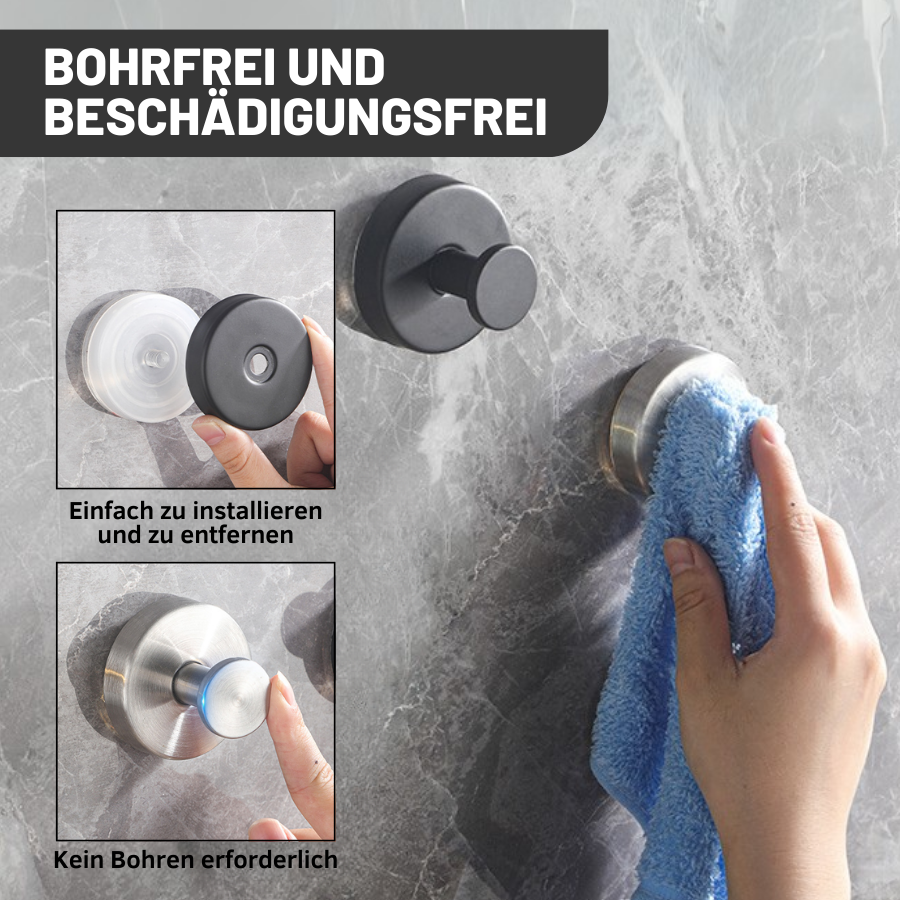 ✨2025 Aufgerüstet✨ Edelstahl-Saughaken