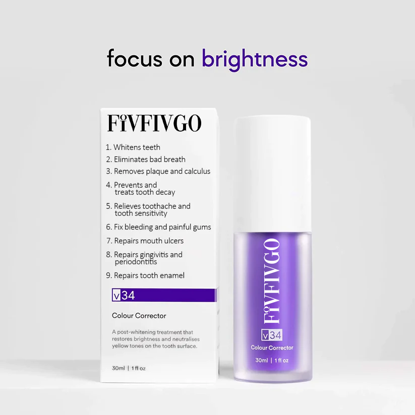 Fivfivgo™ Pure Herbal Teeth Whitening Mousse