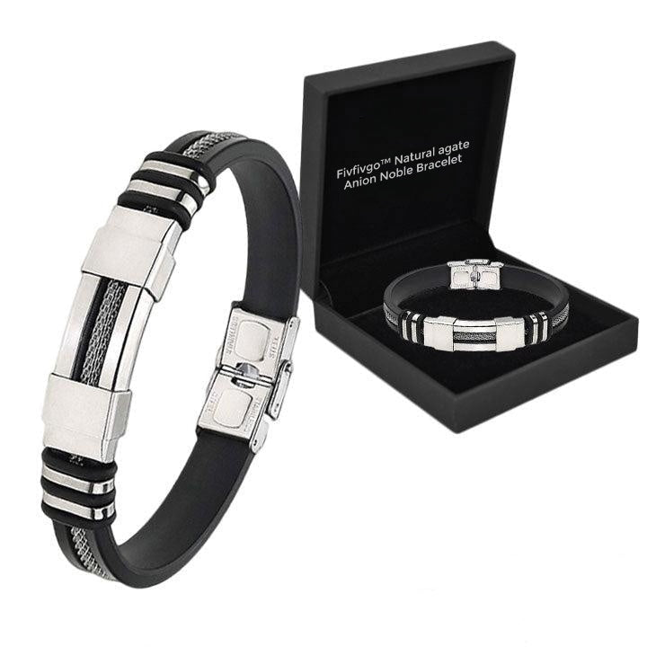 Fivfivgo™ Natural agate Anion Noble Bracelet