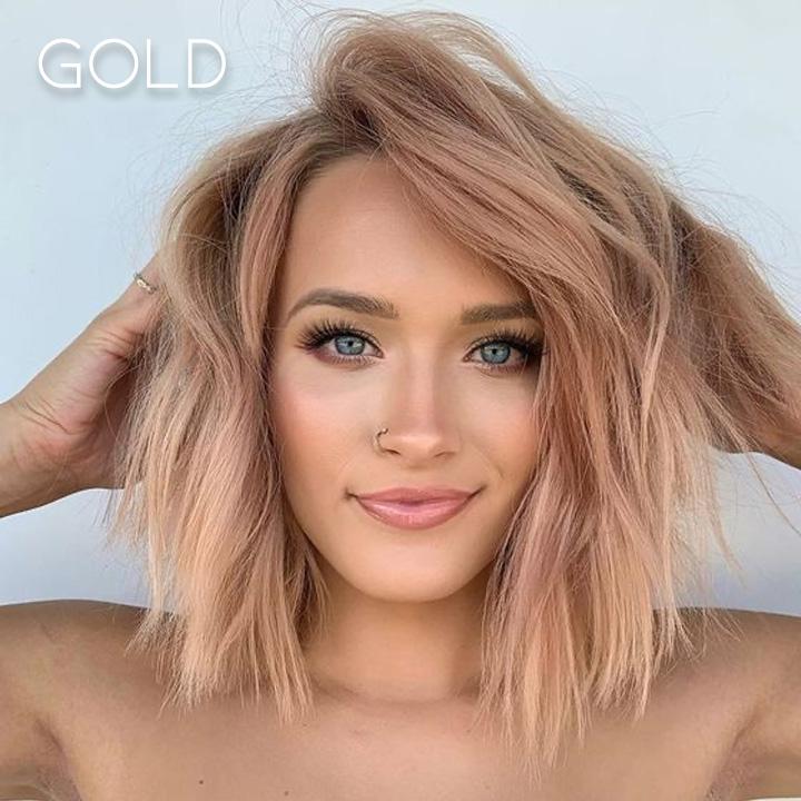 Mermaid Hair Coloring Cream Hair Color Every Day And Night Gold 