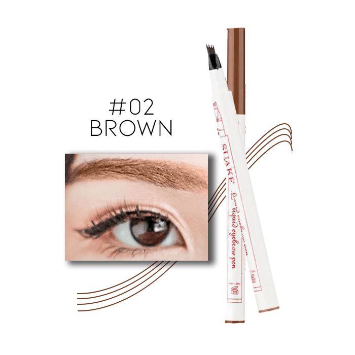 4 Point Microblading Brow Pencil Morning Shades #02 Brown 