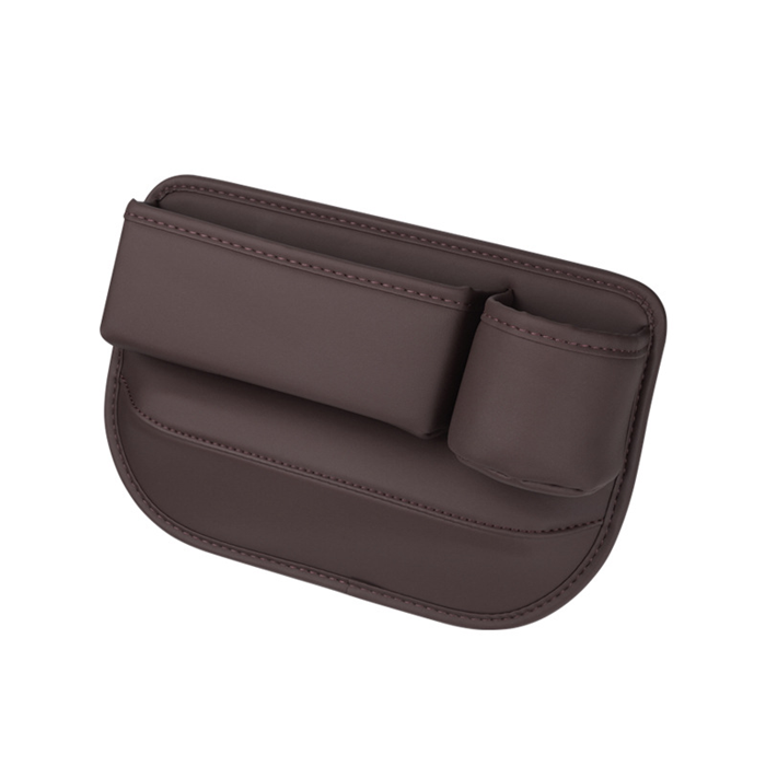 HIGHTQURO® Car Leather Cup Holder Gap Bag