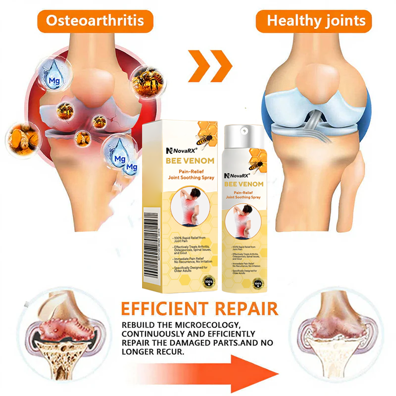 NovaRX®  Bee Venom Pain-Relief Joint Soothing Spray