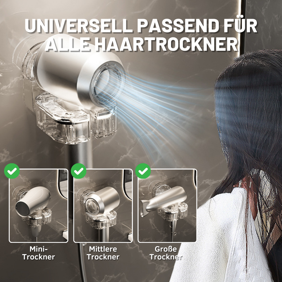 Stanzfrei Drehbarer Haartrocknerständer