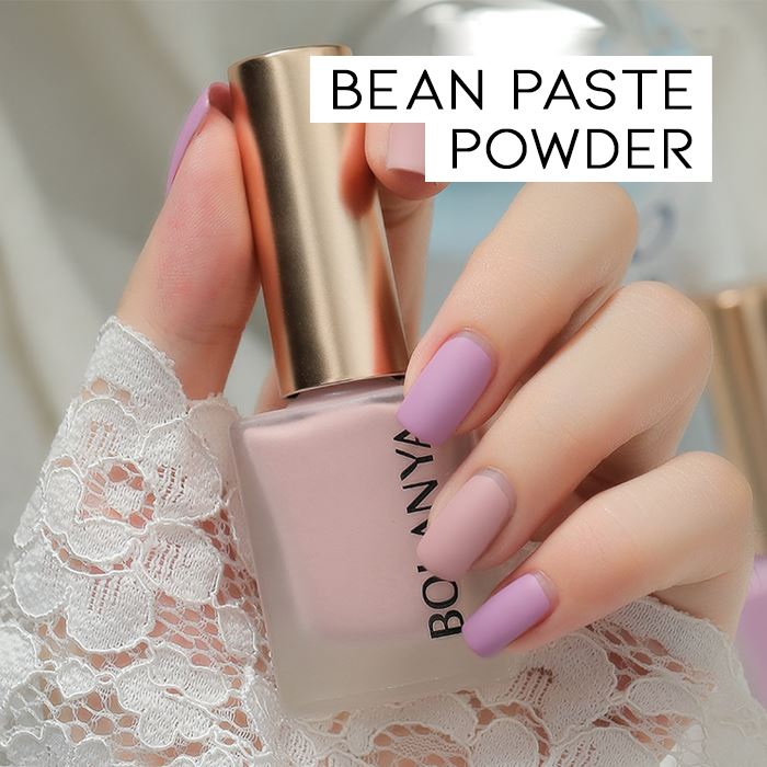 Matte Nail Polish Nail Polishes Every Day And Night Bean Paste Powder 
