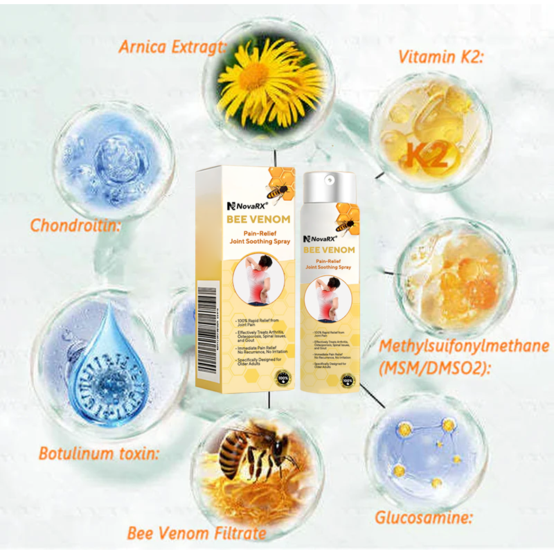 NovaRX®  Bee Venom Pain-Relief Joint Soothing Spray
