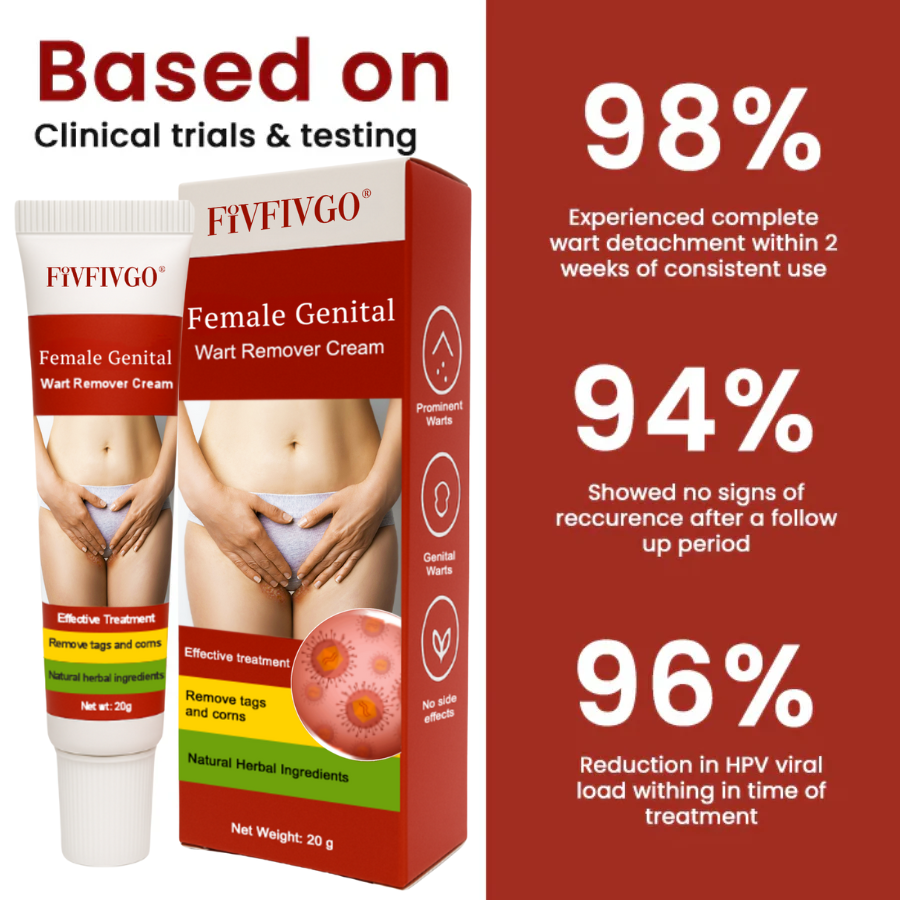 Fivfivgo® Female Genital Wart Remover Cream