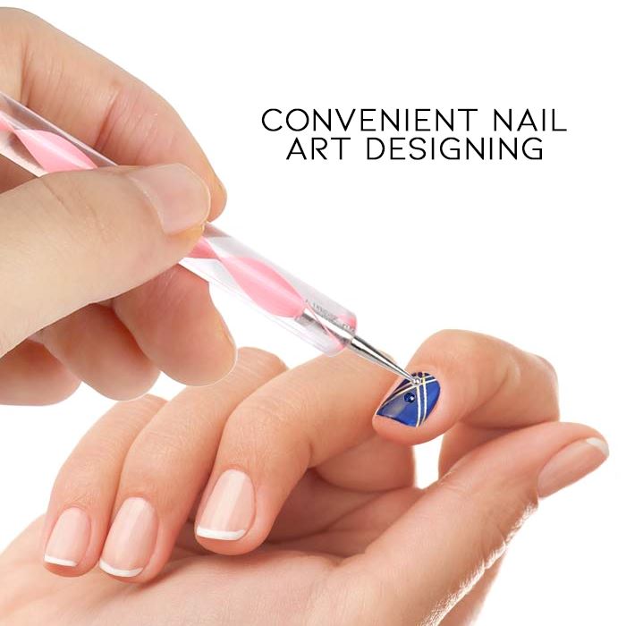 Nail Art Silicone Tip Pen 5 Pcs Set Nail Every Day And Night 