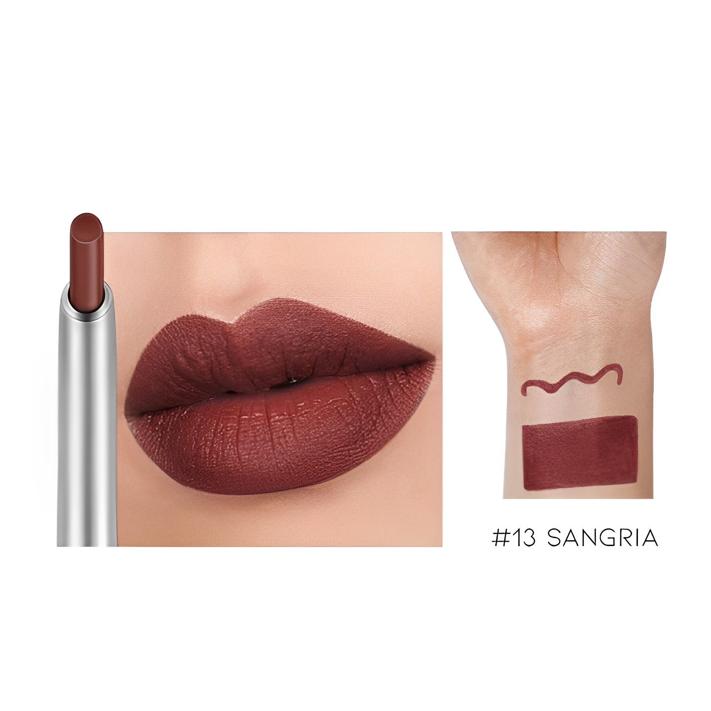 Multi-Use Waterproof Lipliner Lipliner Every Day And Night #13 Sangria 1 pc 