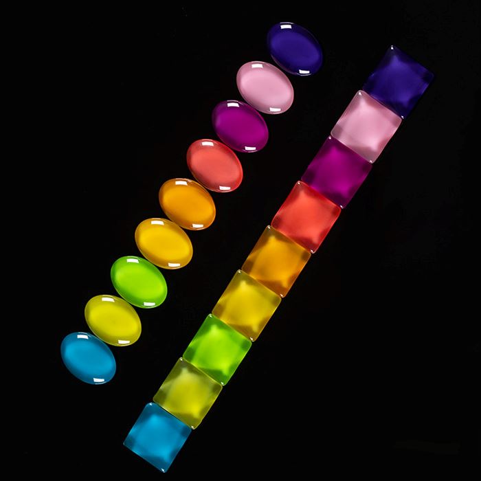 Glow In The Dark Neon Color Nail Gel Nail Every Day And Night 