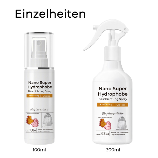 Nano Super Hydrophobe Beschichtung Spray