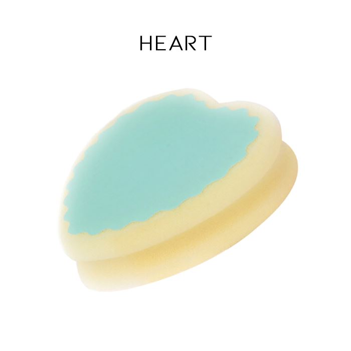 Painless Hair Removal Sponge Personal Care Every Day And Night Heart 2pcs (44% OFF) $9.00 Each 