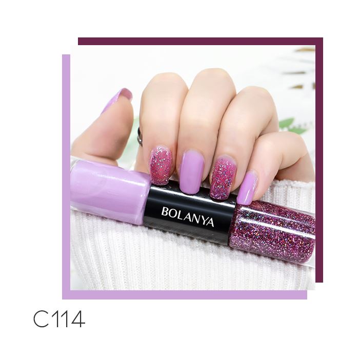 2-in-1 Nail Polish Nail Every Day And Night C114 