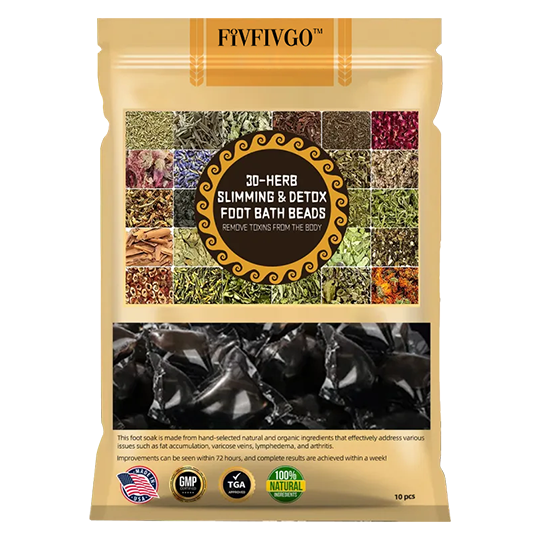 Fivfivgo™ 30-Kräuter-Fußbadperlen zum Abnehmen und Entgiften