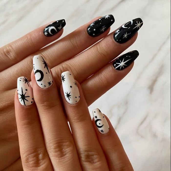 Nail Art Silicone Tip Pen 5 Pcs Set Nail Every Day And Night 