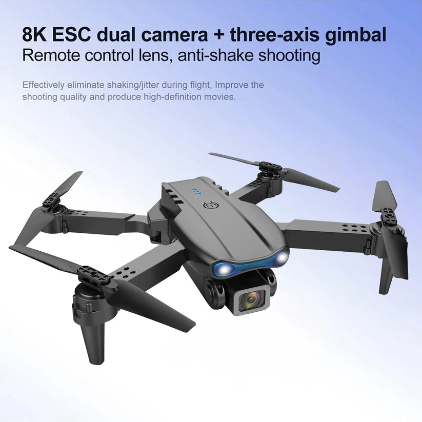 New Professional Drone | 8K Camera | 5G | 3-Axis Gimbal | 360° Obstacle Avoidance Technology