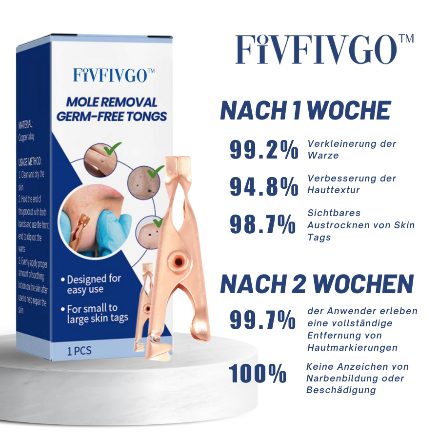 Fivfivgo™ Maulwurfsentfernung Keimfreie Zange