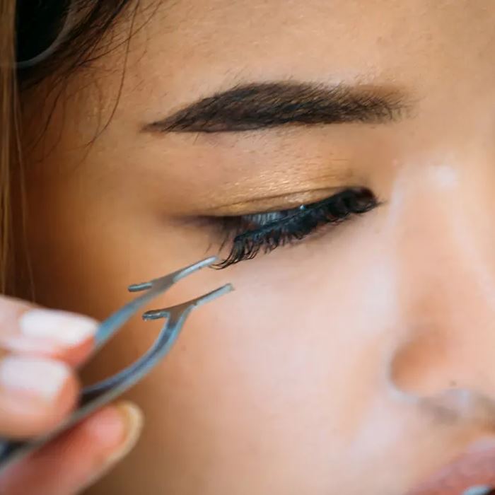False Lashes Tweezers Make-up Every Day And Night 