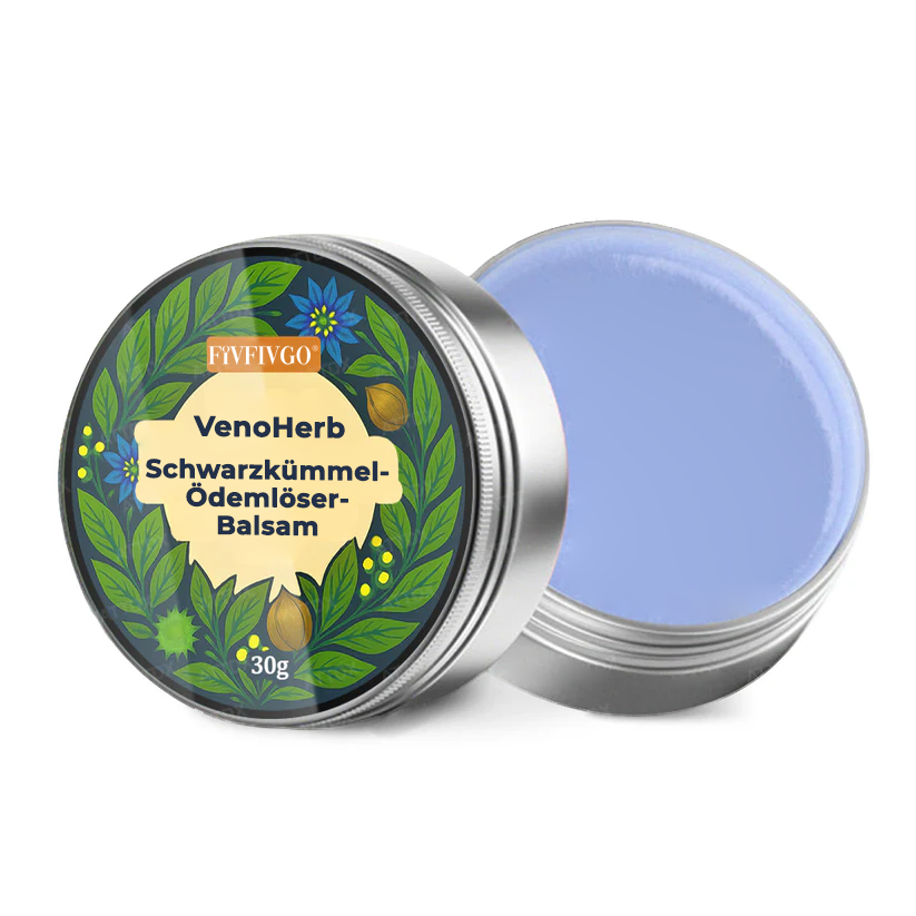 Fivfivgo® VenoHerb Schwarzkümmel-Ödemlöser-Balsam