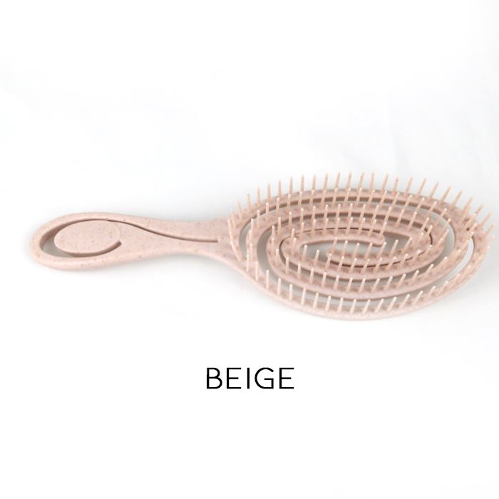Easy Hair Massage Comb Hair Styling Tools Every Day And Night Beige 1pc 