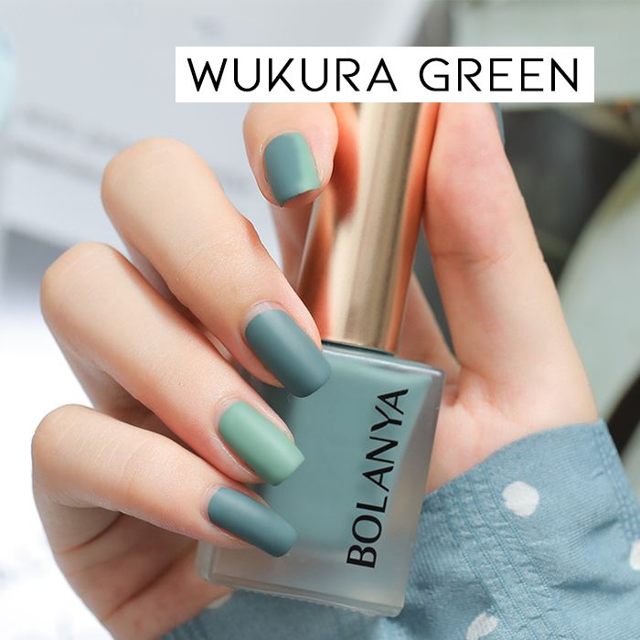 Matte Nail Polish Nail Polishes Every Day And Night Wukura Green 
