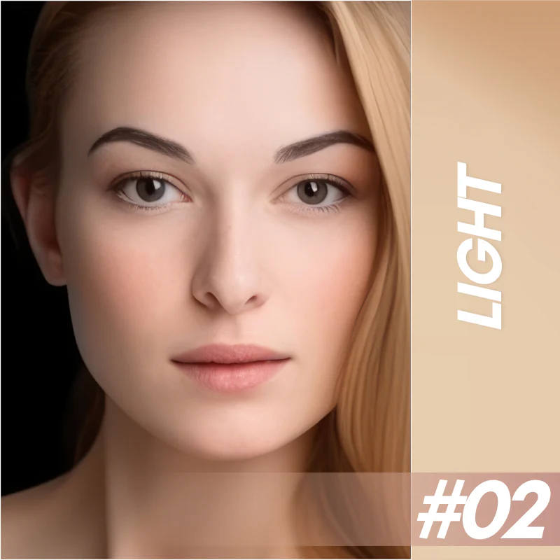 Fivfivgo™ Serum Foundation with Sensitive Skin Cream & Pro Angled Brush🎀
