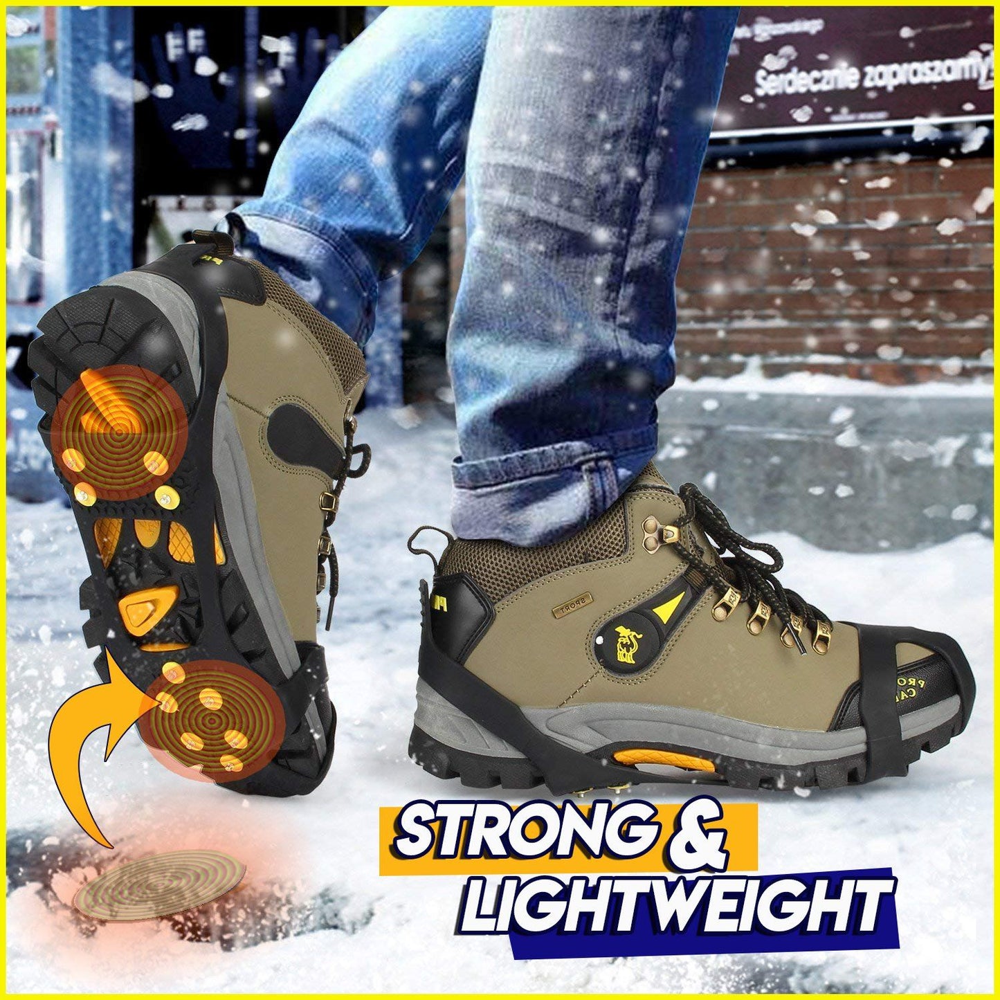 Ice Grip Snowshoe Cover