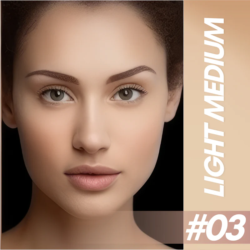 Fivfivgo™ Serum Foundation with Sensitive Skin Cream & Pro Angled Brush🎀