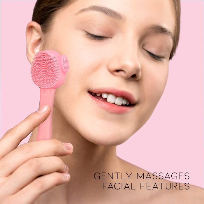 Silicone Face Cleaning Brush Facial Cleansers Every Day And Night 