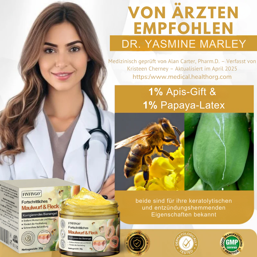 Fivfivgo® Fortschrittliches Maulwurf & Fleck Korrigierendes Bienengel