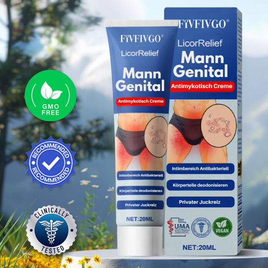 Fivfivgo® LicorRelief Mann Genital Antimykotisch Creme