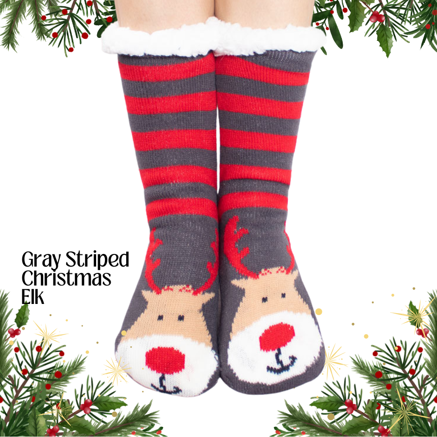 Ultra-thick Cashmere Slipper Home Socks