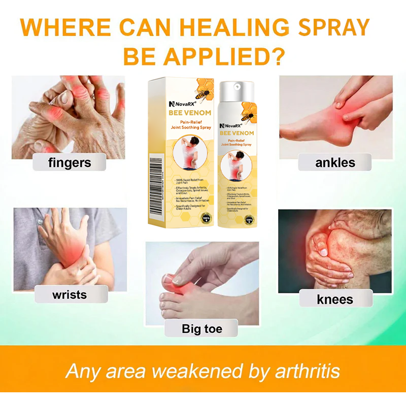 NovaRX®  Bee Venom Pain-Relief Joint Soothing Spray