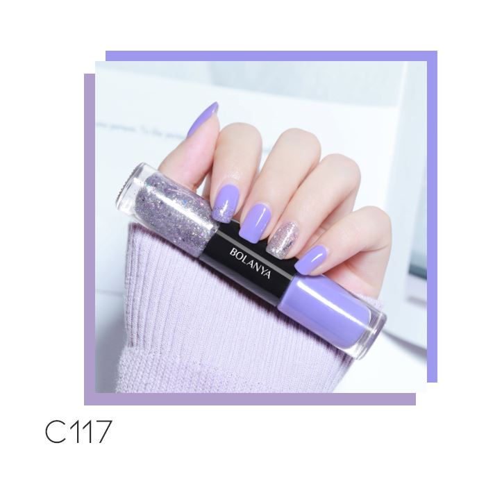 2-in-1 Nail Polish Nail Every Day And Night C117 
