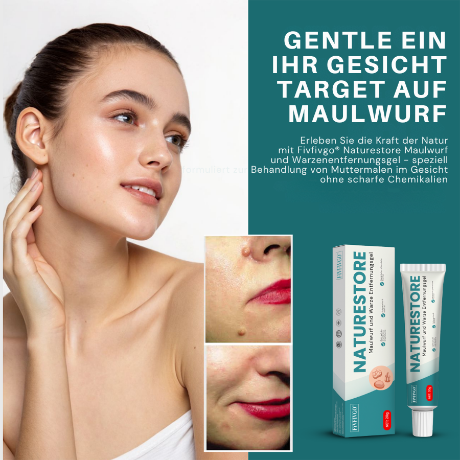Fivfivgo® NatureStore Maulwurf und Warze Entfernungsgel