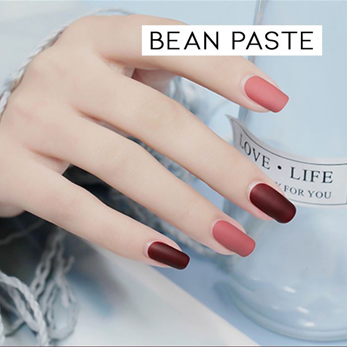 Matte Nail Polish Nail Polishes Every Day And Night Bean Paste 