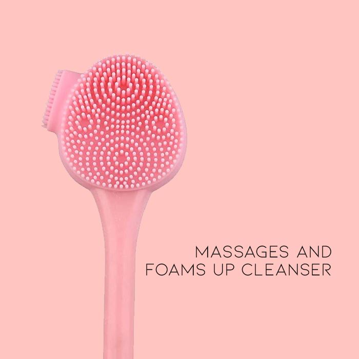 Silicone Face Cleaning Brush Facial Cleansers Every Day And Night 