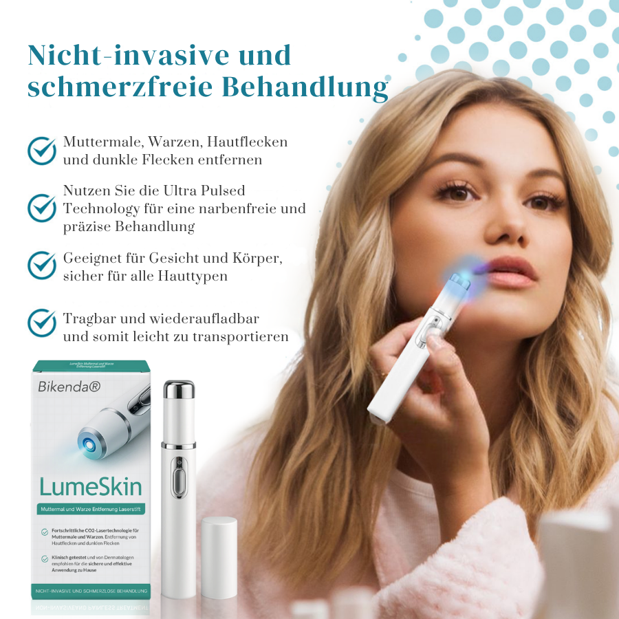 Bikenda® LumeSkin Muttermal und Warze Entfernung Laserstif