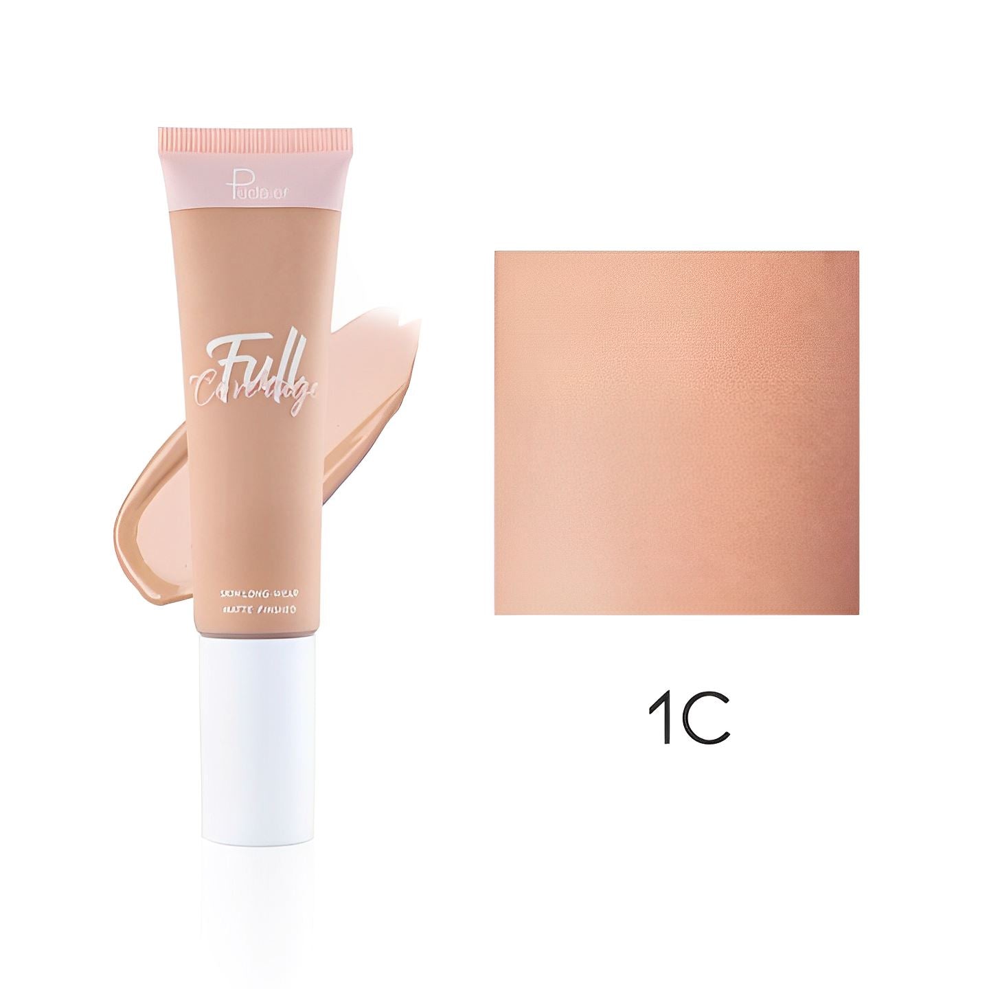 12HRS Full Coverage Oil Control Foundation Make-up Every Day And Night 1C 