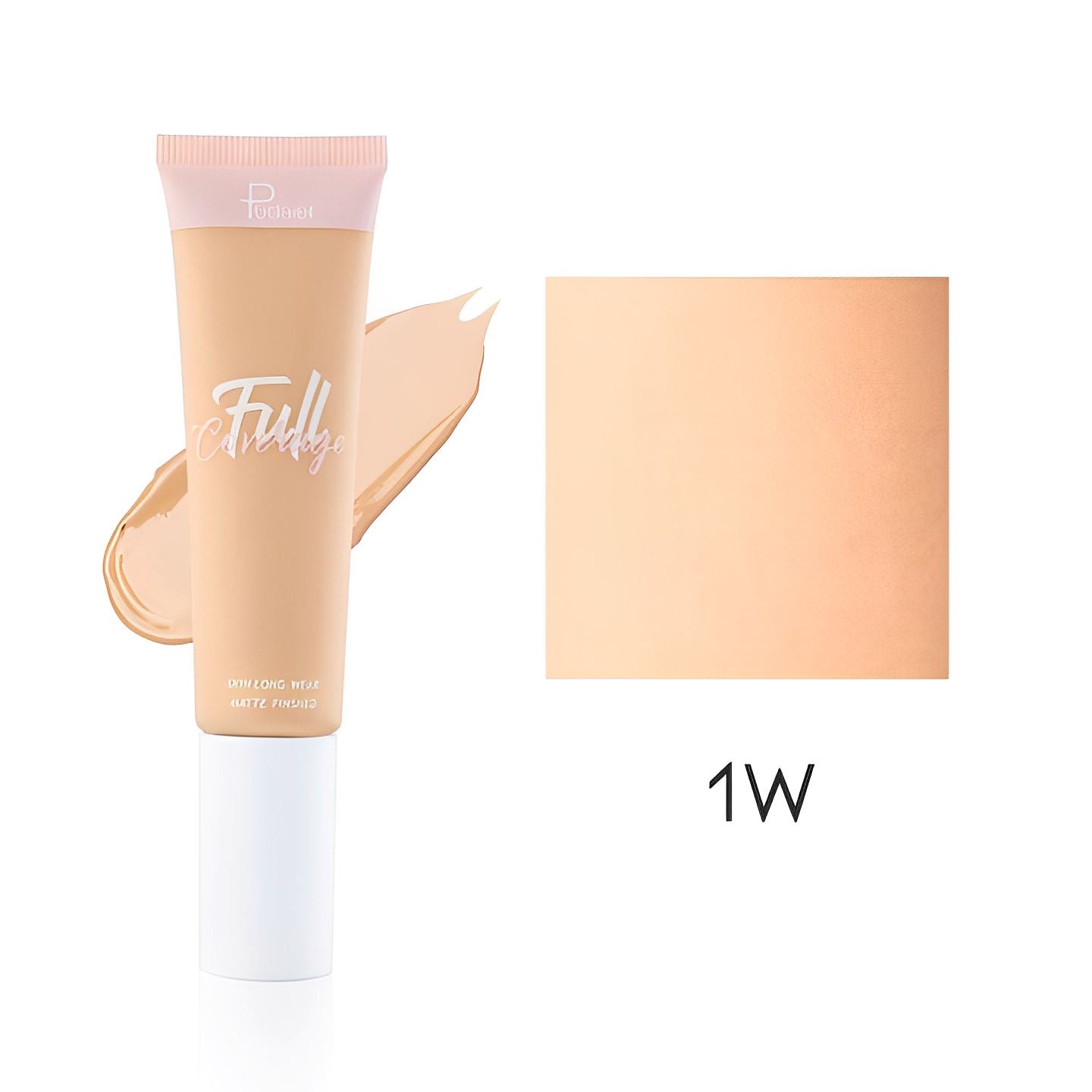 12HRS Full Coverage Oil Control Foundation Make-up Every Day And Night 1W 