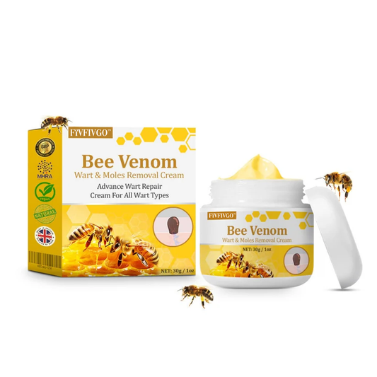 Fivfivgo™ TagCure Bienengift Creme zur Entfernung von Warzen und Muttermalen🐝