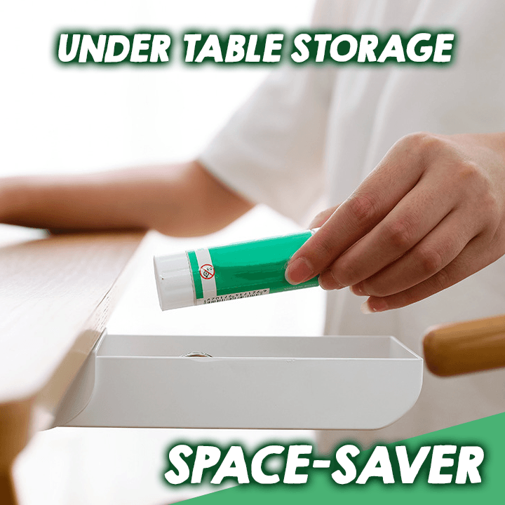 Stick On Hidden Under Table Drawer