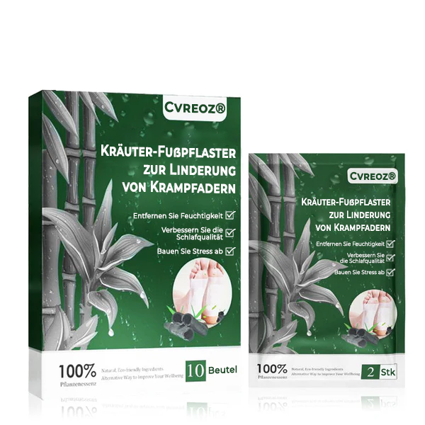 Cvreoz® Kräuter-Fußpflaster zur Linderung von Krampfadern