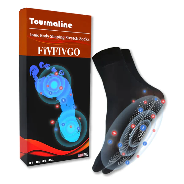 Fivfivgo™ Tourmaline Ionic Body Shaping Stretch-Socken