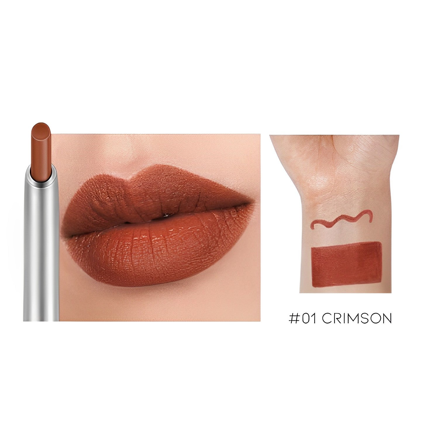 Multi-Use Waterproof Lipliner Lipliner Every Day And Night #01 Crimson 2pcs (40% OFF) $11.00 each 