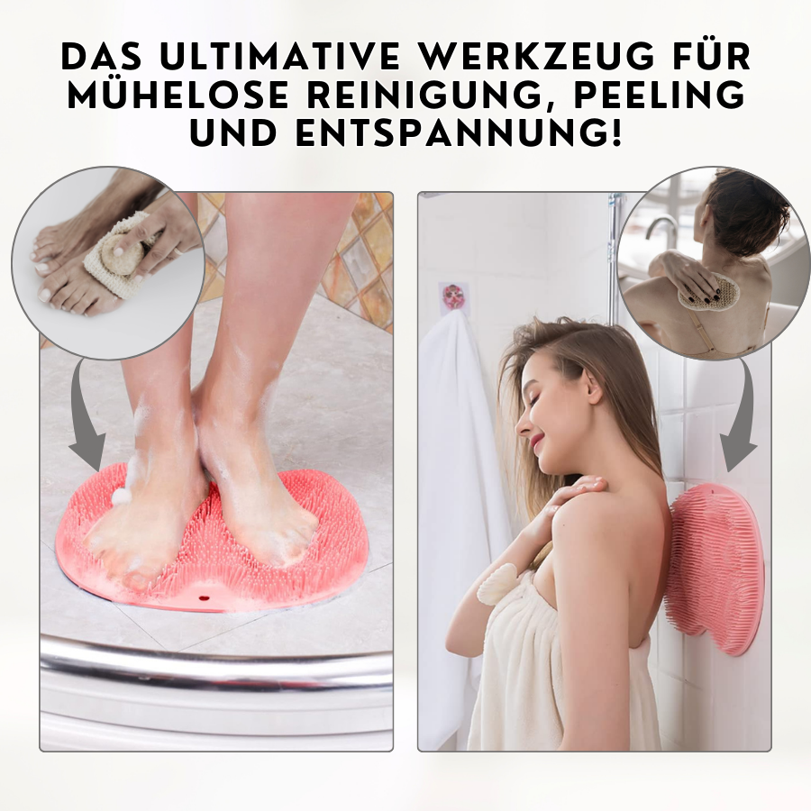 Dusche Fuß & Rücken Schrubber-Massage-Pad
