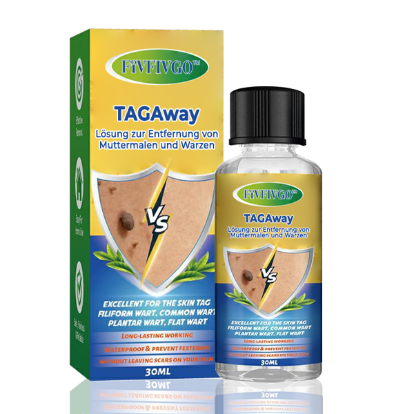 Fivfivgo™ TAGAway Lösung zur Entfernung von Muttermalen und Warzen