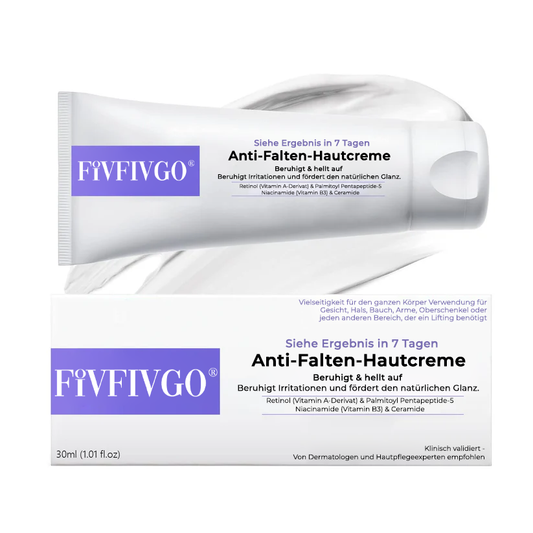 Fivfivgo® Anti-Falten-Hautcreme zum Entfernen von Falten, Straffen der Haut, Aufhellen - Last Day Sale🔥90% OFF